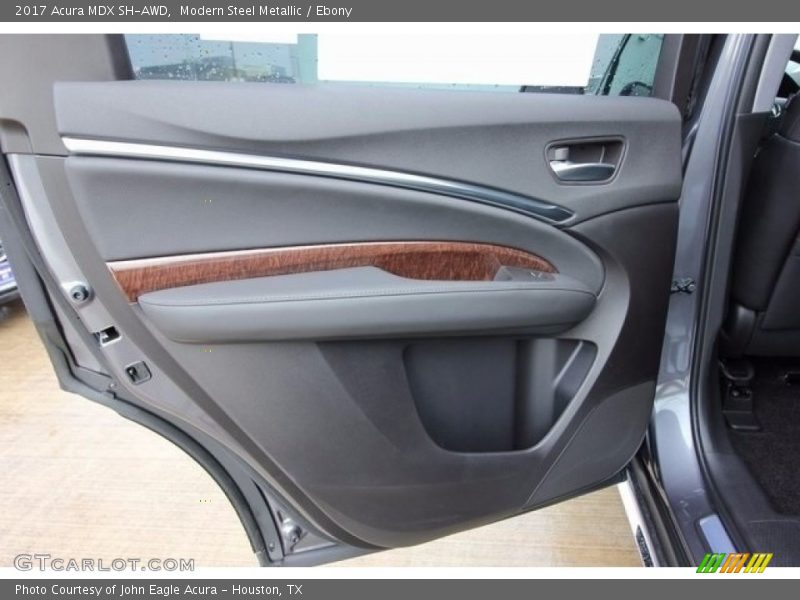 Modern Steel Metallic / Ebony 2017 Acura MDX SH-AWD