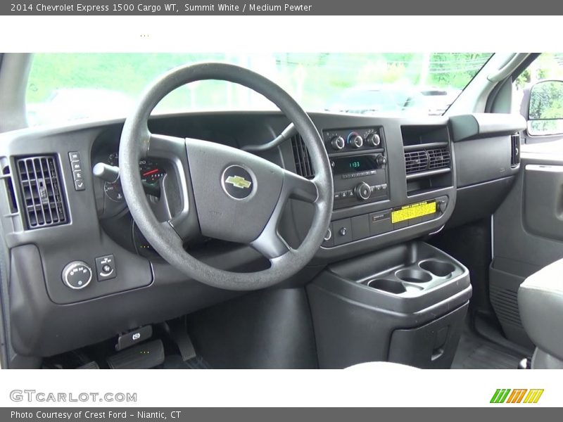 Summit White / Medium Pewter 2014 Chevrolet Express 1500 Cargo WT