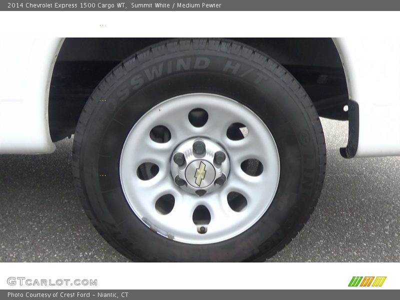 Summit White / Medium Pewter 2014 Chevrolet Express 1500 Cargo WT