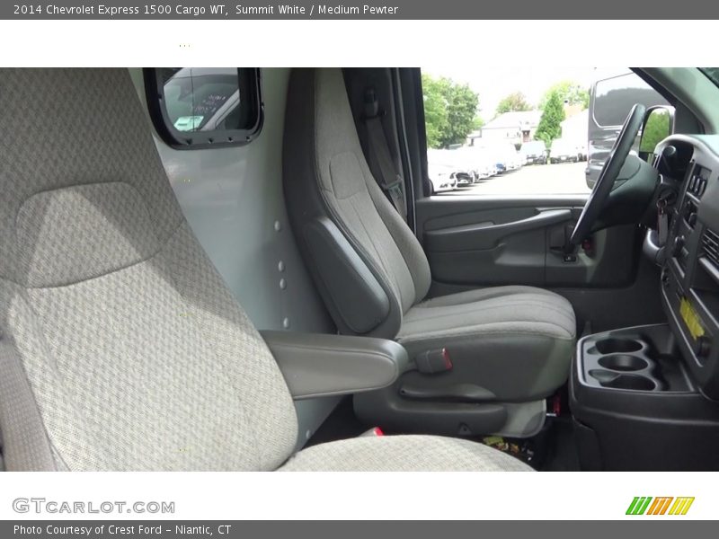 Summit White / Medium Pewter 2014 Chevrolet Express 1500 Cargo WT