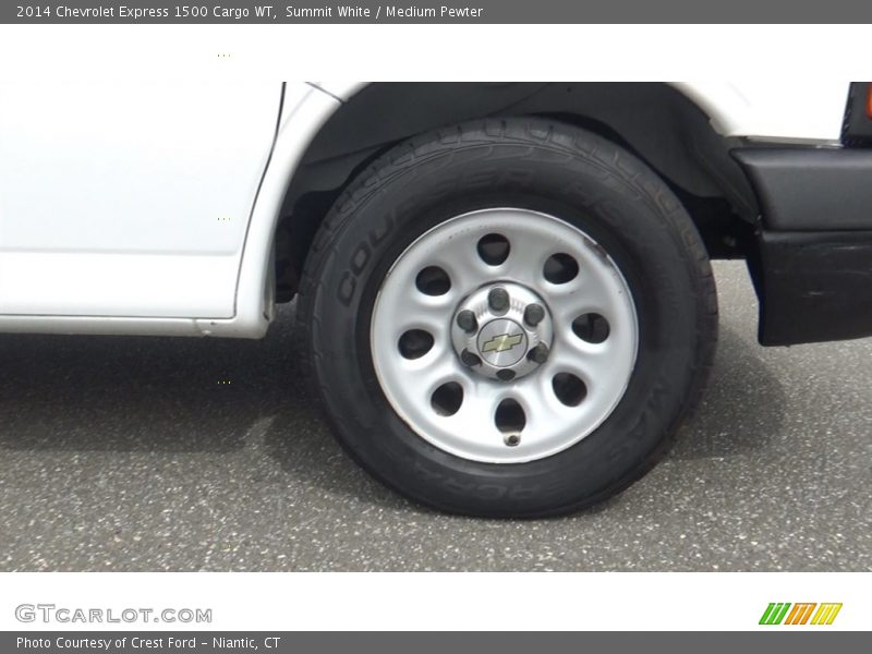 Summit White / Medium Pewter 2014 Chevrolet Express 1500 Cargo WT