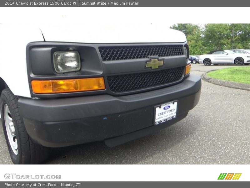 Summit White / Medium Pewter 2014 Chevrolet Express 1500 Cargo WT