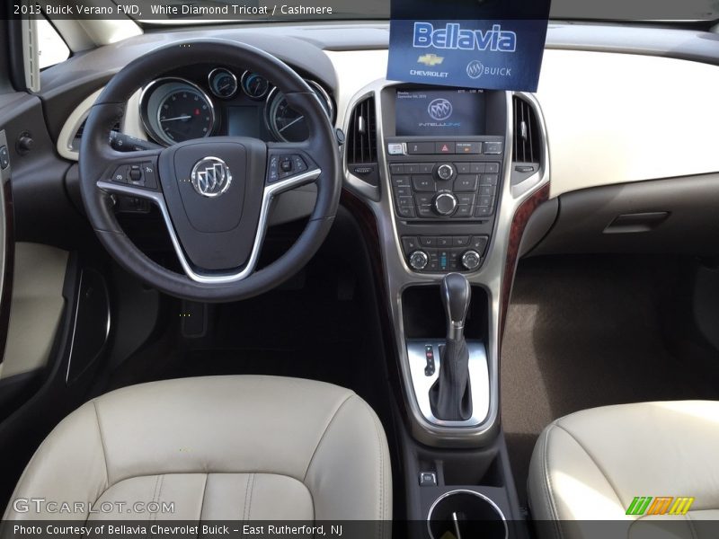 White Diamond Tricoat / Cashmere 2013 Buick Verano FWD