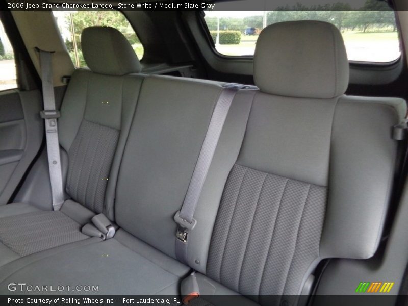 Stone White / Medium Slate Gray 2006 Jeep Grand Cherokee Laredo