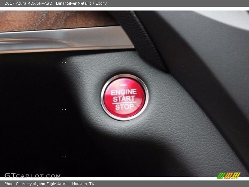 Lunar Silver Metallic / Ebony 2017 Acura MDX SH-AWD