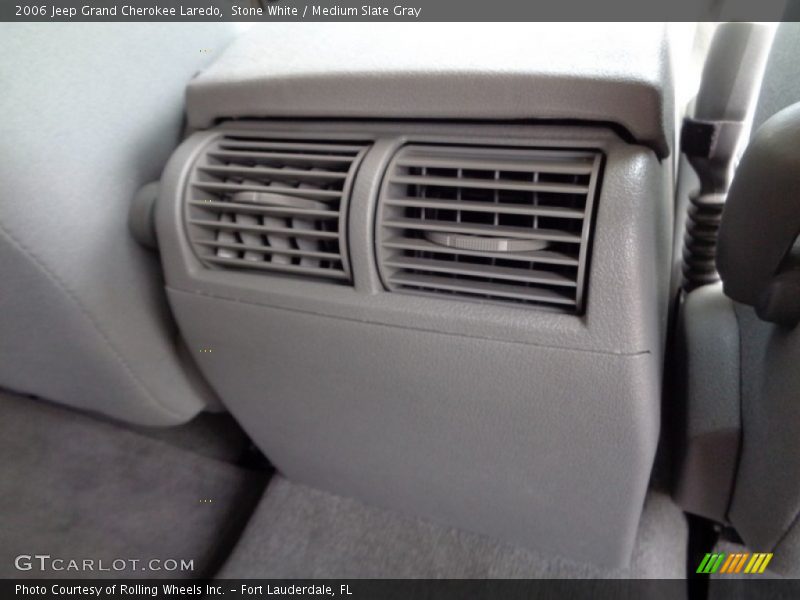 Stone White / Medium Slate Gray 2006 Jeep Grand Cherokee Laredo