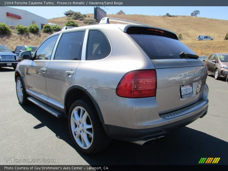 Prosecco Metallic / Havanna/Sand Beige 2004 Porsche Cayenne Turbo