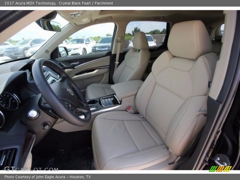 Crystal Black Pearl / Parchment 2017 Acura MDX Technology