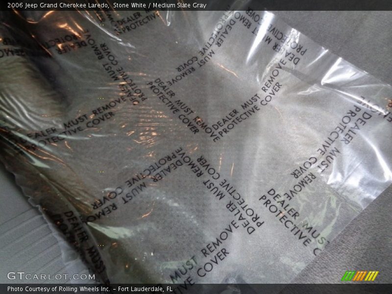 Stone White / Medium Slate Gray 2006 Jeep Grand Cherokee Laredo