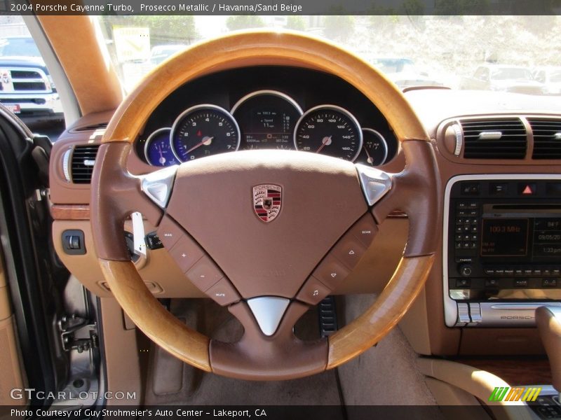 Prosecco Metallic / Havanna/Sand Beige 2004 Porsche Cayenne Turbo
