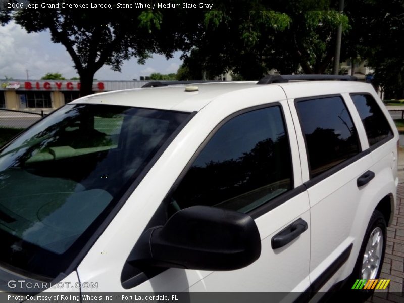 Stone White / Medium Slate Gray 2006 Jeep Grand Cherokee Laredo