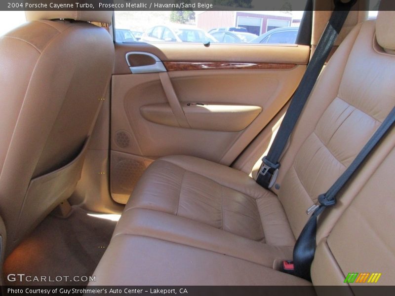 Prosecco Metallic / Havanna/Sand Beige 2004 Porsche Cayenne Turbo