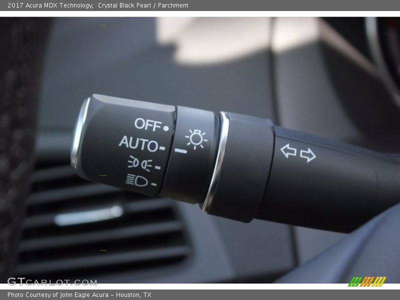 Crystal Black Pearl / Parchment 2017 Acura MDX Technology