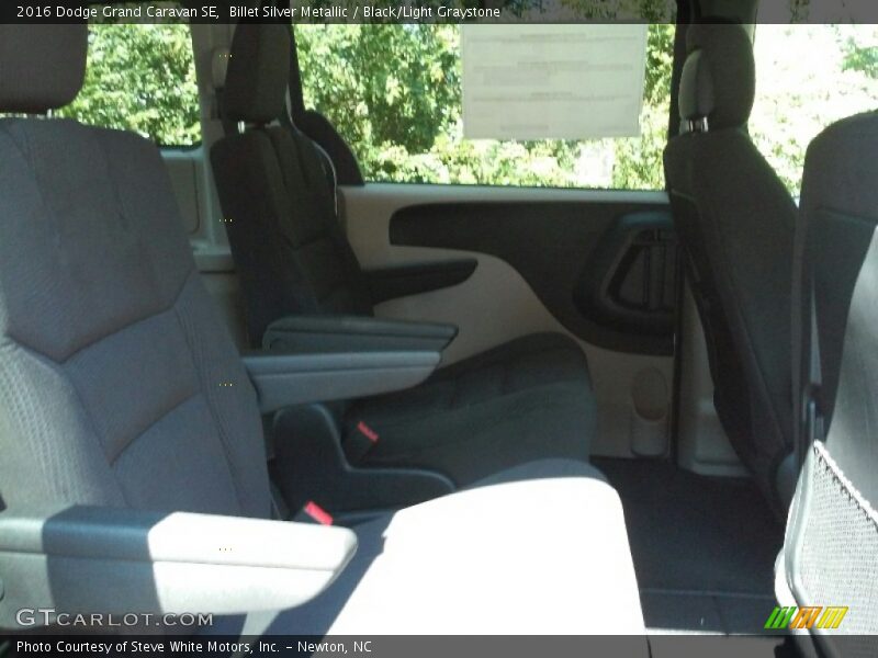 Billet Silver Metallic / Black/Light Graystone 2016 Dodge Grand Caravan SE