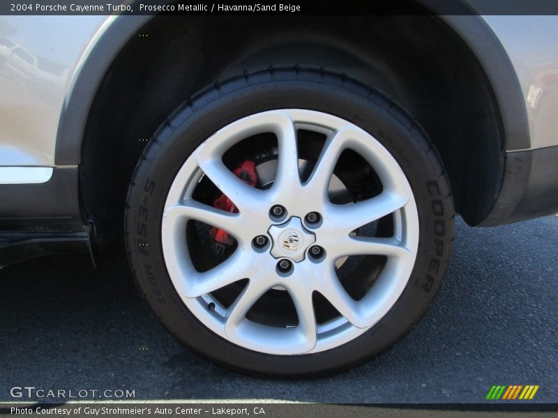 Prosecco Metallic / Havanna/Sand Beige 2004 Porsche Cayenne Turbo