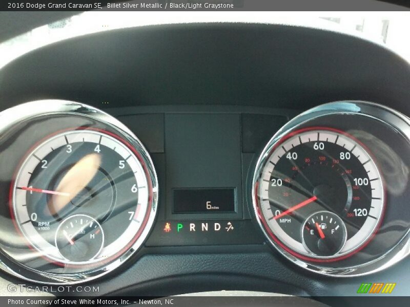 Billet Silver Metallic / Black/Light Graystone 2016 Dodge Grand Caravan SE