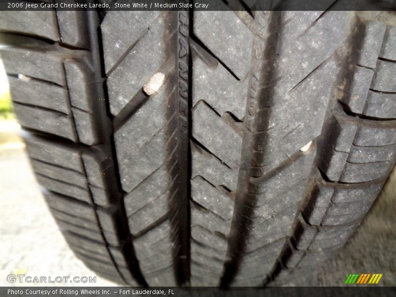 Stone White / Medium Slate Gray 2006 Jeep Grand Cherokee Laredo