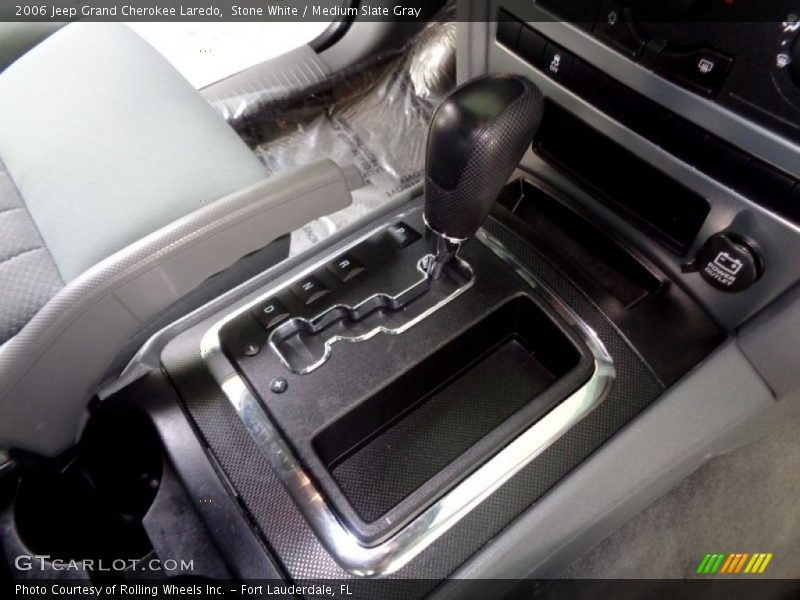 Stone White / Medium Slate Gray 2006 Jeep Grand Cherokee Laredo