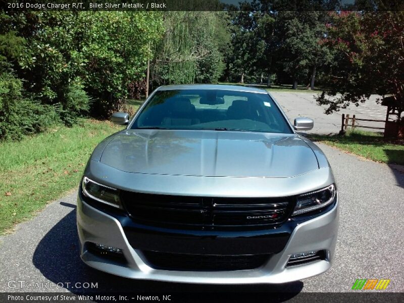 Billet Silver Metallic / Black 2016 Dodge Charger R/T