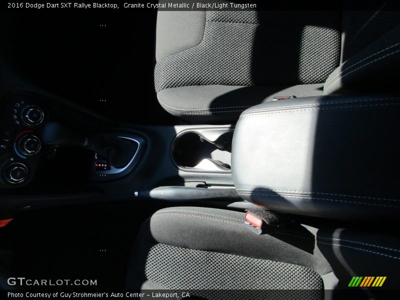 Granite Crystal Metallic / Black/Light Tungsten 2016 Dodge Dart SXT Rallye Blacktop