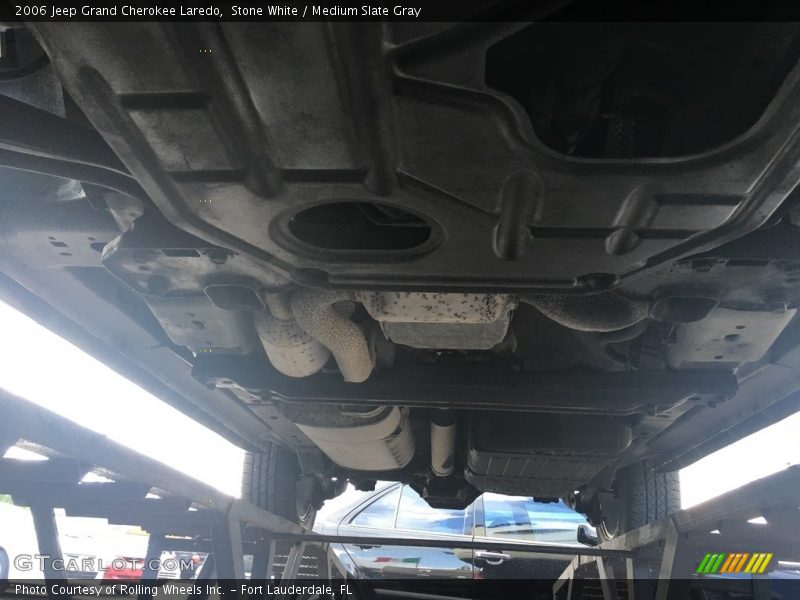 Undercarriage of 2006 Grand Cherokee Laredo