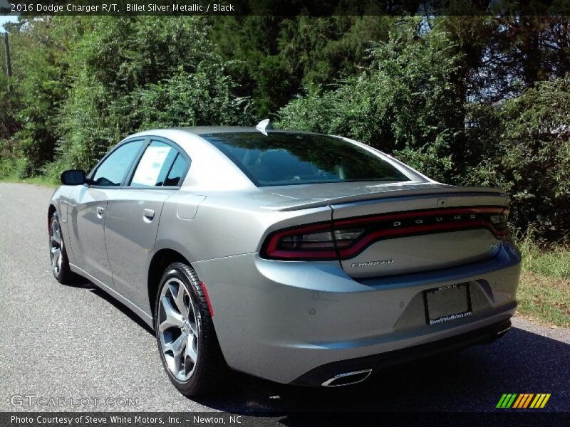 Billet Silver Metallic / Black 2016 Dodge Charger R/T