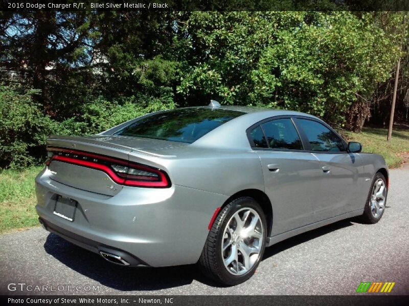 Billet Silver Metallic / Black 2016 Dodge Charger R/T