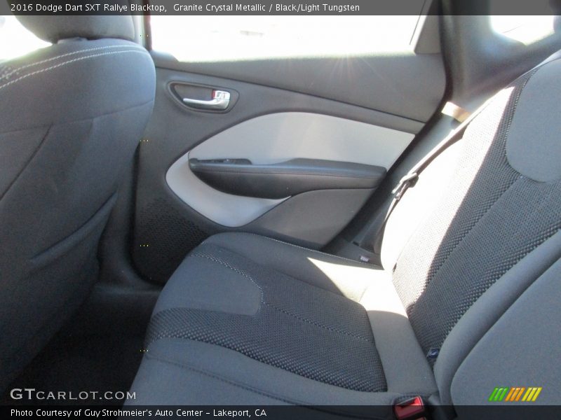 Granite Crystal Metallic / Black/Light Tungsten 2016 Dodge Dart SXT Rallye Blacktop