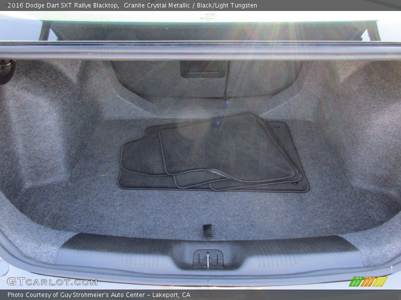 Granite Crystal Metallic / Black/Light Tungsten 2016 Dodge Dart SXT Rallye Blacktop