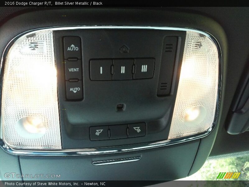 Billet Silver Metallic / Black 2016 Dodge Charger R/T