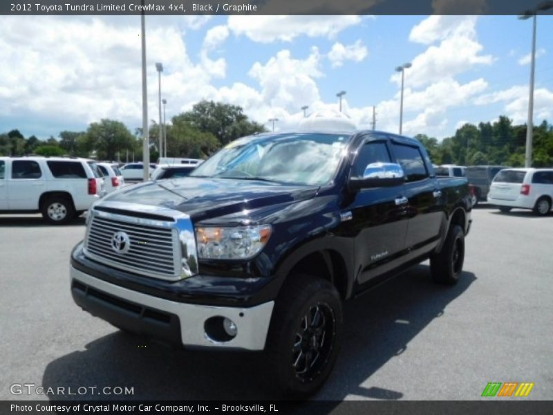 Black / Graphite 2012 Toyota Tundra Limited CrewMax 4x4
