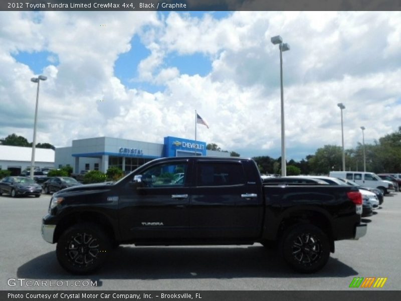Black / Graphite 2012 Toyota Tundra Limited CrewMax 4x4