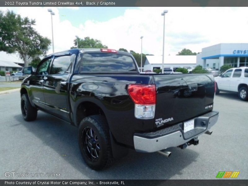 Black / Graphite 2012 Toyota Tundra Limited CrewMax 4x4