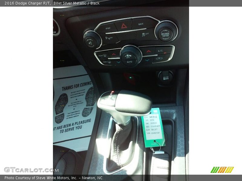 Billet Silver Metallic / Black 2016 Dodge Charger R/T