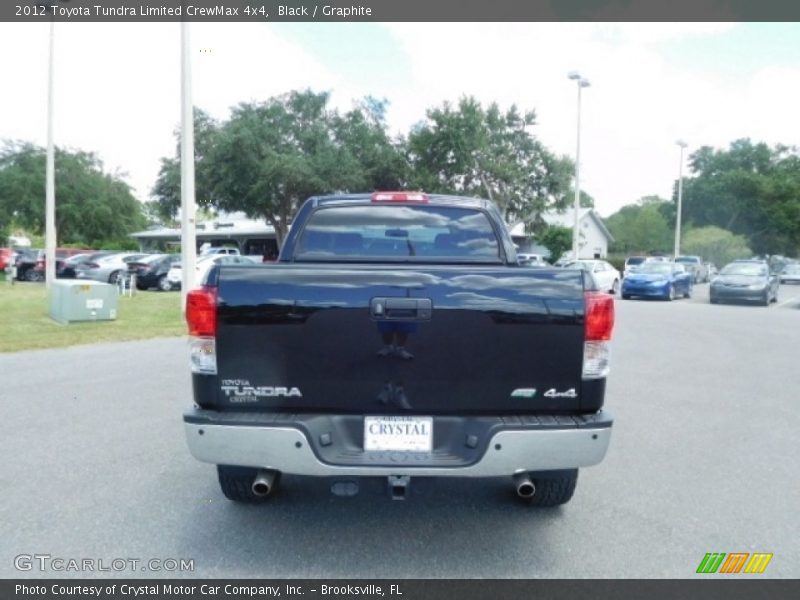 Black / Graphite 2012 Toyota Tundra Limited CrewMax 4x4