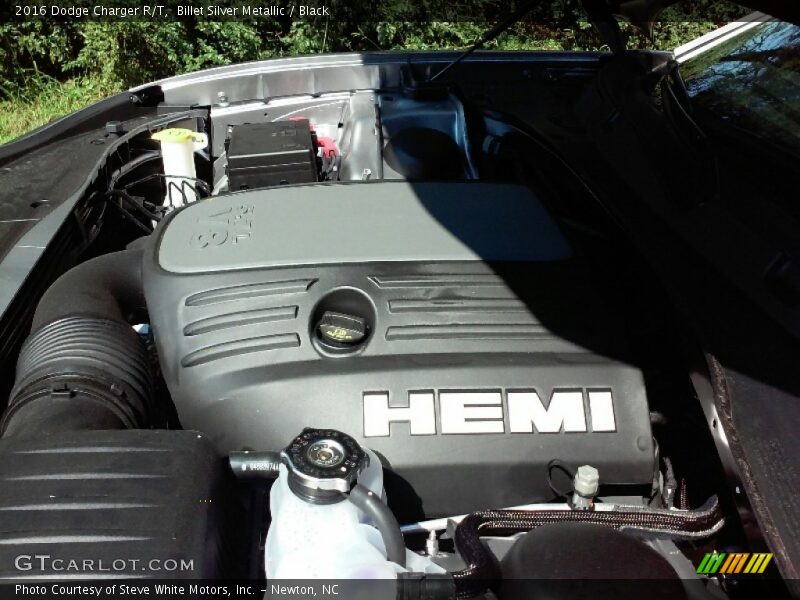 Billet Silver Metallic / Black 2016 Dodge Charger R/T