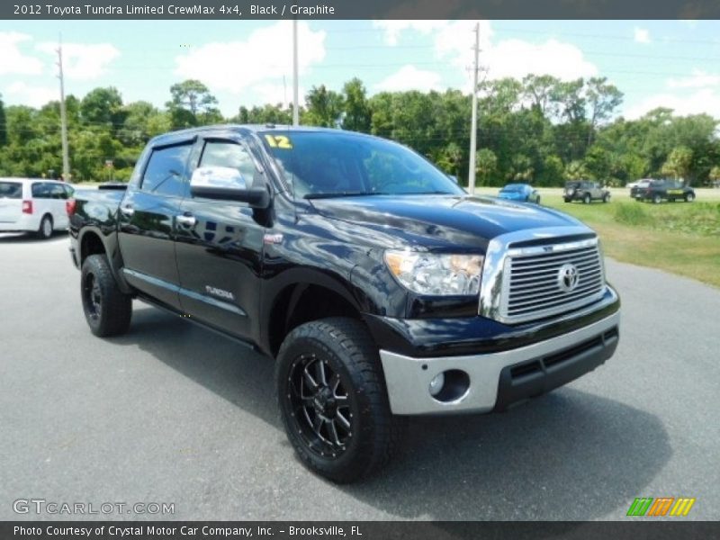 Black / Graphite 2012 Toyota Tundra Limited CrewMax 4x4