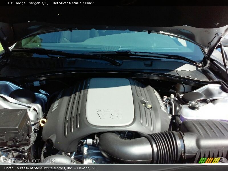 Billet Silver Metallic / Black 2016 Dodge Charger R/T