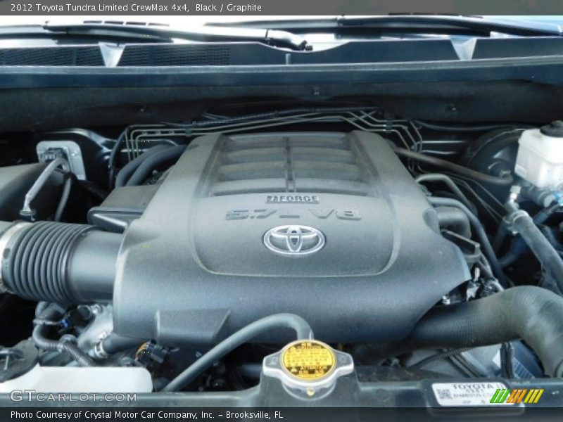 Black / Graphite 2012 Toyota Tundra Limited CrewMax 4x4