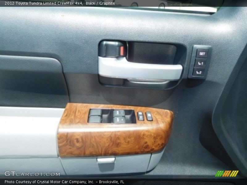 Black / Graphite 2012 Toyota Tundra Limited CrewMax 4x4