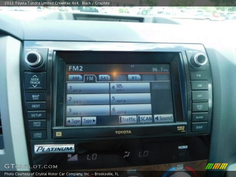 Black / Graphite 2012 Toyota Tundra Limited CrewMax 4x4