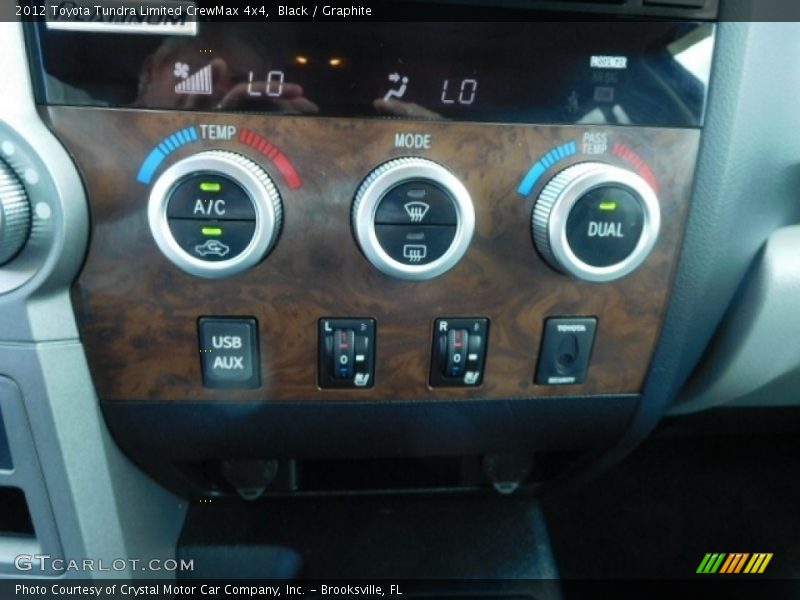 Black / Graphite 2012 Toyota Tundra Limited CrewMax 4x4