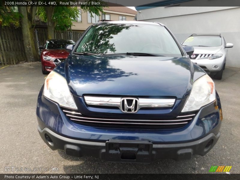 Royal Blue Pearl / Black 2008 Honda CR-V EX-L 4WD