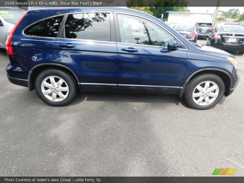Royal Blue Pearl / Black 2008 Honda CR-V EX-L 4WD