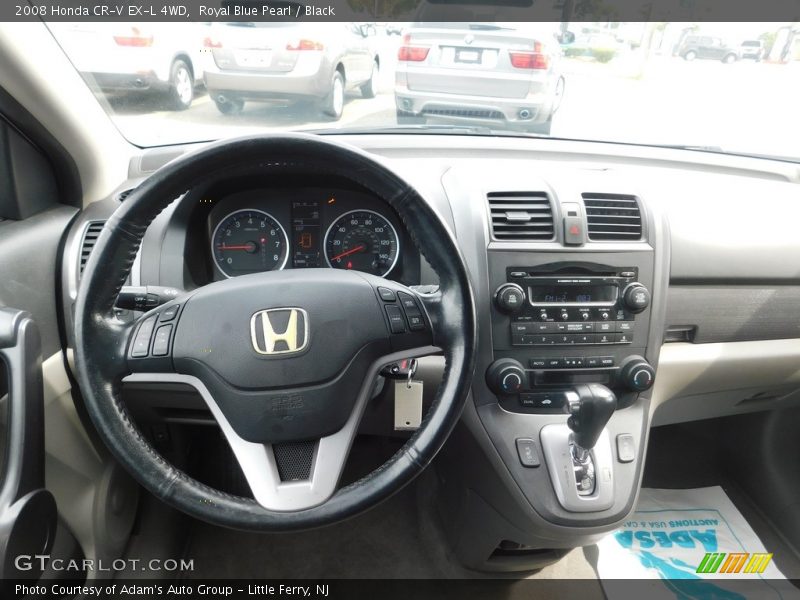 Royal Blue Pearl / Black 2008 Honda CR-V EX-L 4WD