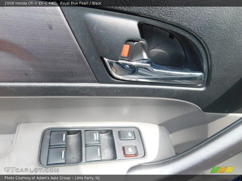 Royal Blue Pearl / Black 2008 Honda CR-V EX-L 4WD