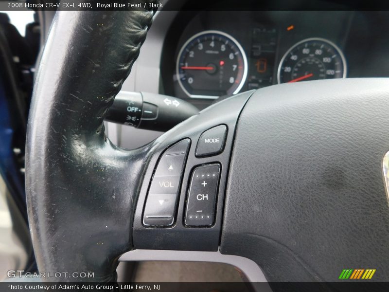 Royal Blue Pearl / Black 2008 Honda CR-V EX-L 4WD