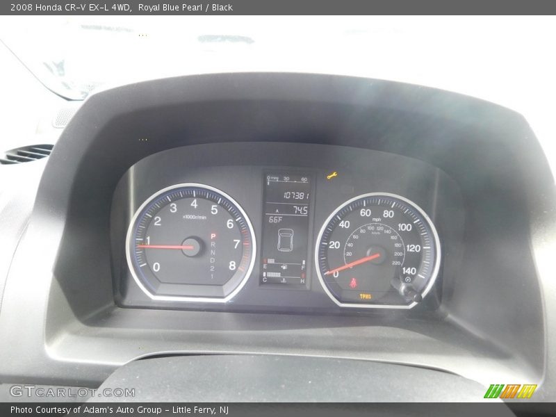 Royal Blue Pearl / Black 2008 Honda CR-V EX-L 4WD