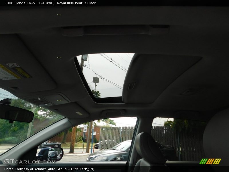 Royal Blue Pearl / Black 2008 Honda CR-V EX-L 4WD