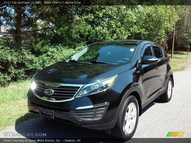 Black Cherry / Alpine Gray 2012 Kia Sportage LX AWD